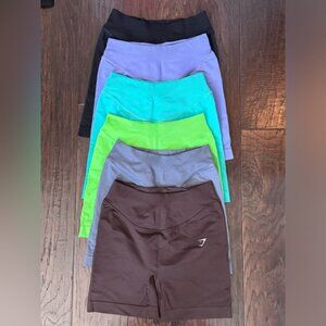 Gymshark Sweat Seamless Shorts Bundle